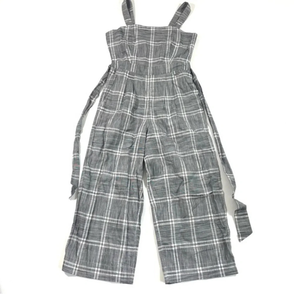 New Barbour Stoneleigh Cotton Wide Leg Jumpsuit Size 4